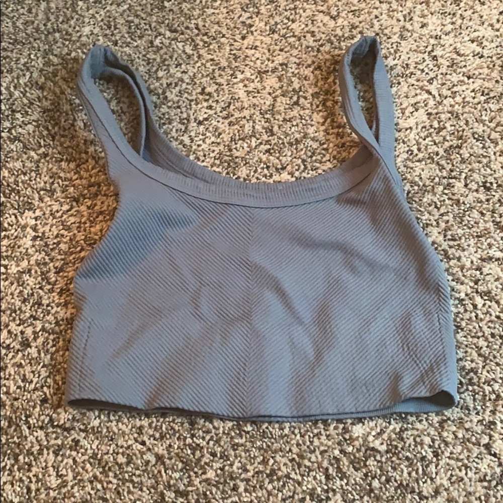 Kitty Gains Ribbed Crop